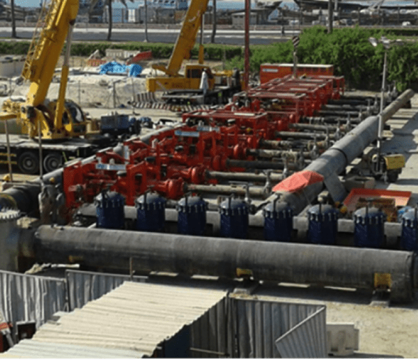 Chilled Water Pipeline Flushing: Deira, Dubai