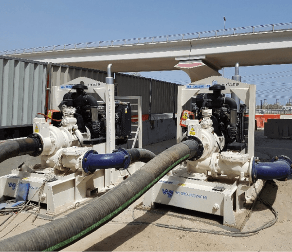 Stormwater Bypass, Nakheel Metro Station