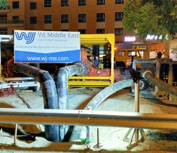 Sewage Over Pumping, Al Samha