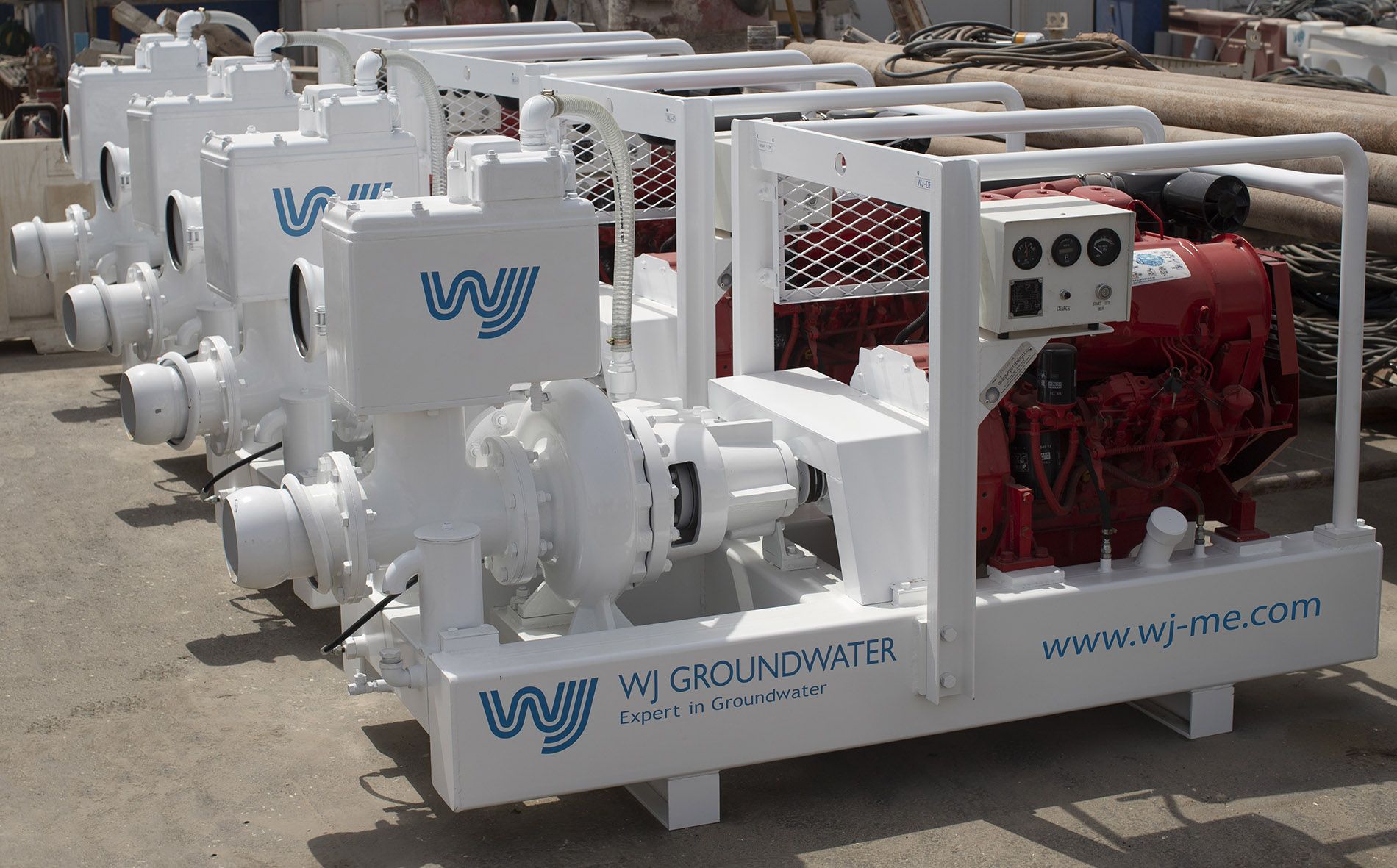 Pump Rental Services - Vertical pump equipment used for groundwater extraction, designed for efficient groundwater management.