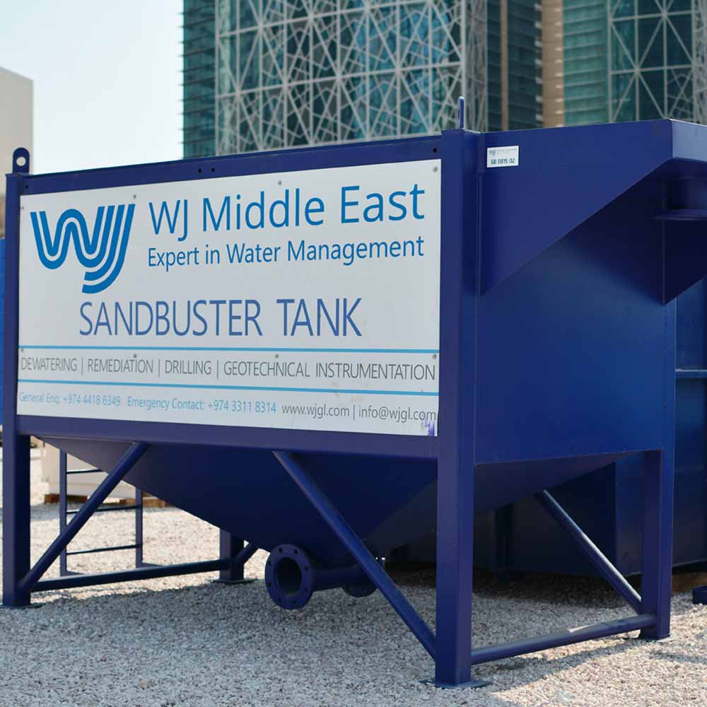 wj settlement tank sandbuster50