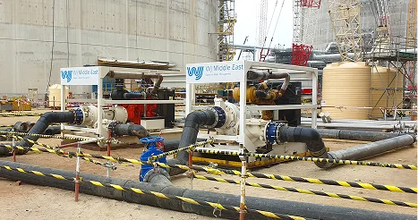 WJ Middle East tank hydrotesting solutions to verify strength, detect leaks and ensure tanks are safe to commission.