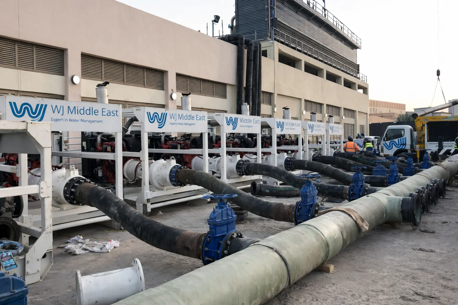 District Cooling Flushing