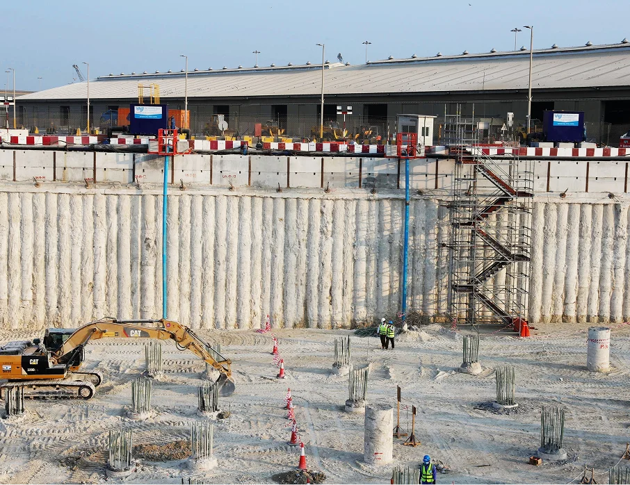 Deepwell Dewatering - Construction Site