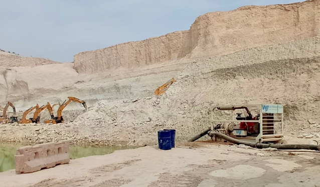 Al Ain Cement Factory 1 Al Ain Cement Quarry Water Transfer Header