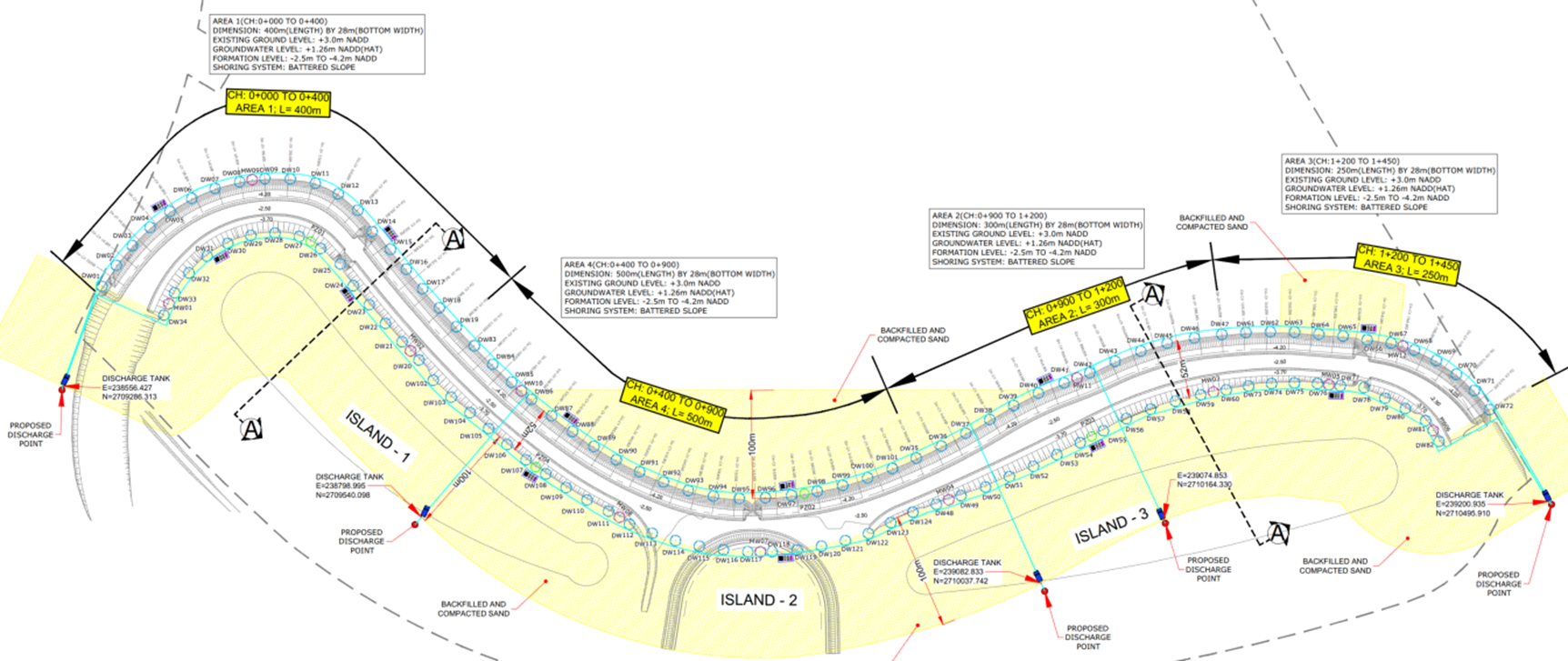 Reem Hills Development – Construction of Quay Wall 4 Picture3
