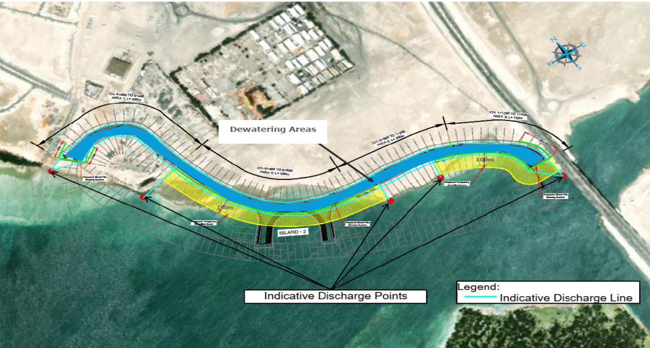 Reem Hills Development – Construction of Quay Wall 5 Picture4