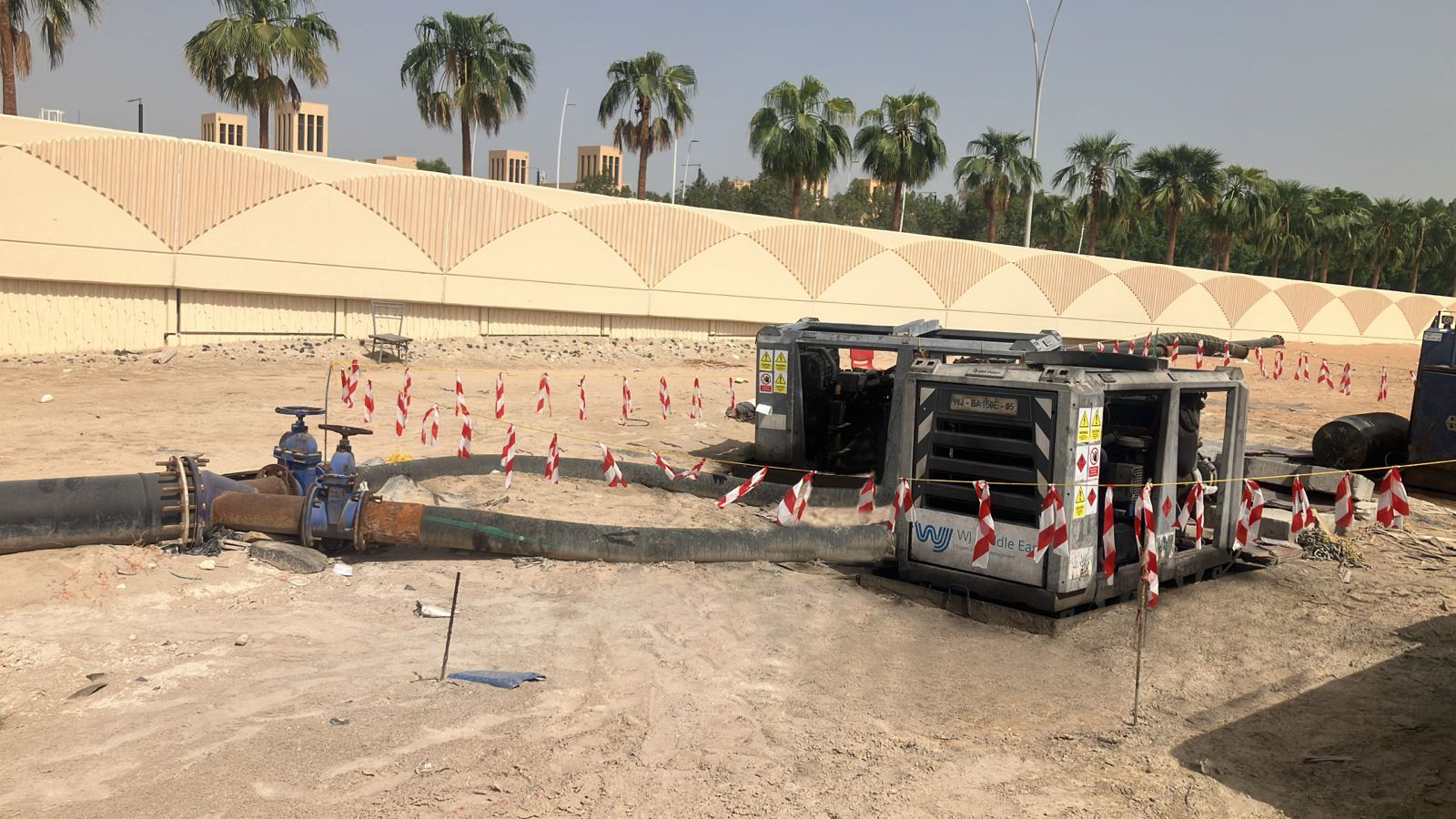 WJ Middle East_Sewer Bypass_Yas Island_Abu Dhabi